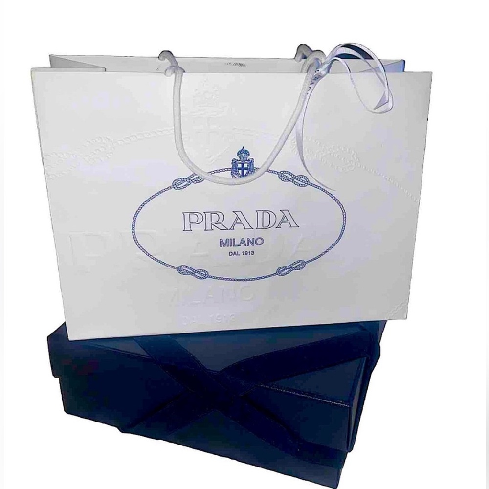 NEW PRADA Shopping Bag and Box
